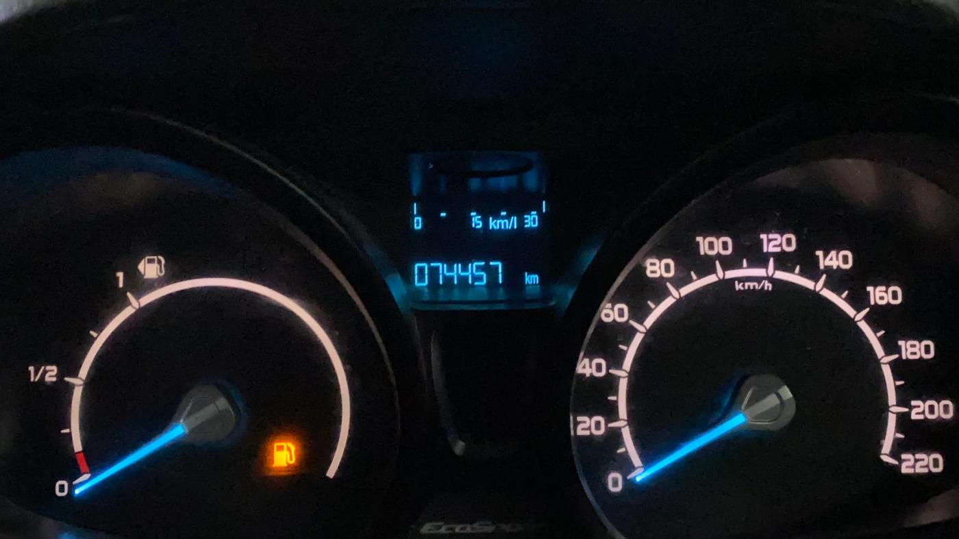 2014 Ford Ecosport AMBIENTE 1.5L PETROL, Petrol, Manual, 74,455 km, Odometer Image