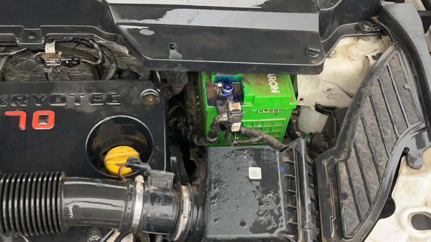 2021 Tata Safari XZA PLUS, Diesel, Automatic, 72,343 km, Engine View - Left