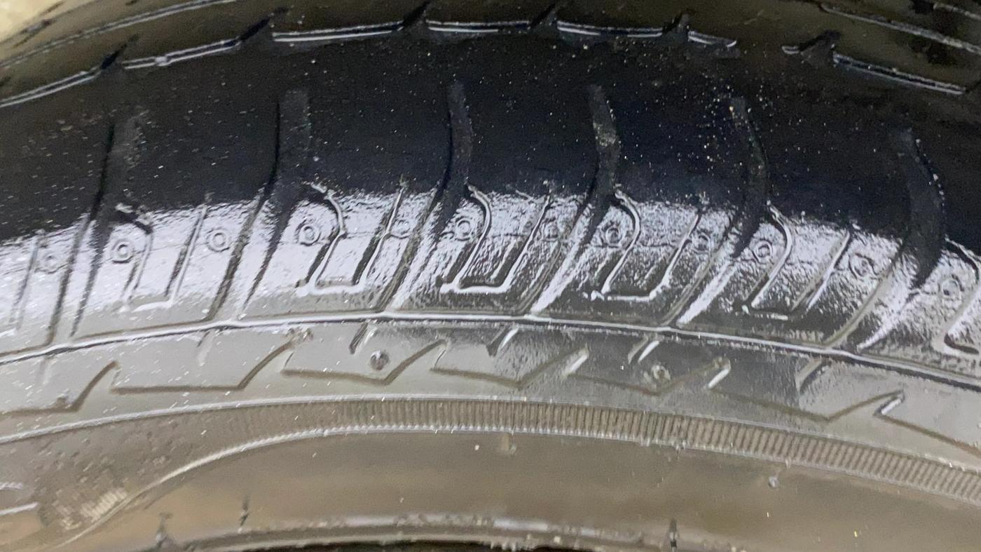 2018 Maruti Wagon R 1.0 VXI, Petrol, Manual, 40,285 km, Left Rear Tyre Tread