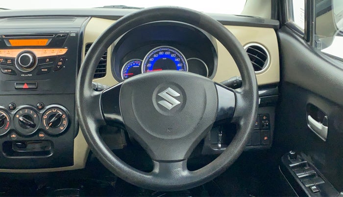 2018 Maruti Wagon R 1.0 VXI, Petrol, Manual, 48,863 km, Steering Wheel Close Up