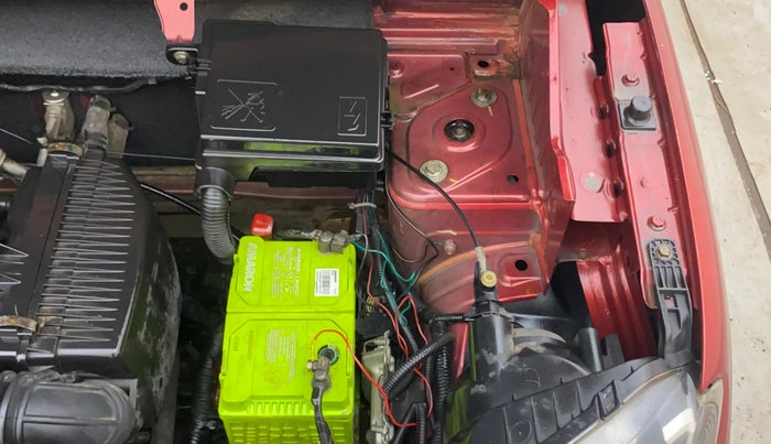 2016 Renault Kwid RXT 0.8, Petrol, Manual, 1,30,438 km, Engine View - Left