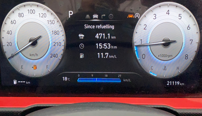 2024 Hyundai Creta N Line N10 1.5 Turbo DCT, Petrol, Automatic, 21,118 km, Odometer Image