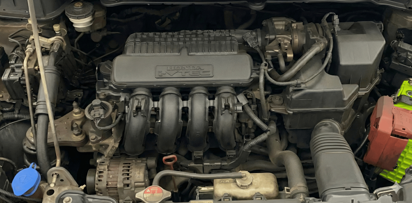 2016 Honda City 1.5L I-VTEC SV, Petrol, Manual, 1,02,623 km, Engine View
