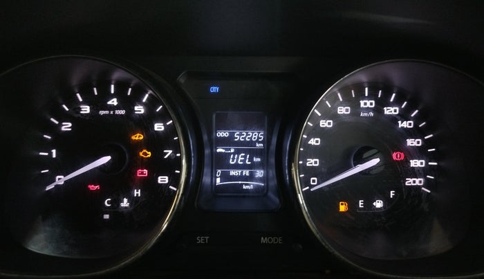 2018 Tata TIGOR XZ (O) PETROL, Petrol, Manual, 52,282 km, Odometer Image