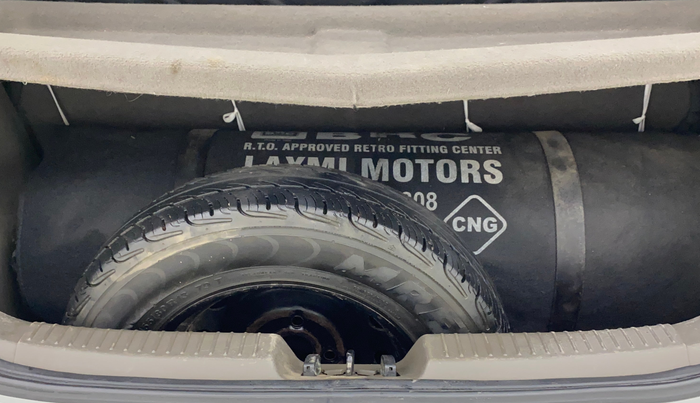 2012 Hyundai i10 MAGNA 1.2, CNG, Manual, 93,204 km, Boot Inside