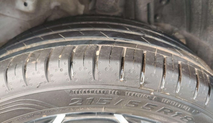 2024 Tata Curvv Accomplished S 1.2 Petrol 7DCA, Petrol, Automatic, 3,578 km, Left Rear Tyre Tread