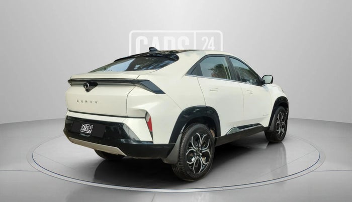 2024 Tata Curvv Accomplished S 1.2 Petrol 7DCA, Petrol, Automatic, 3,578 km, Right Back Diagonal