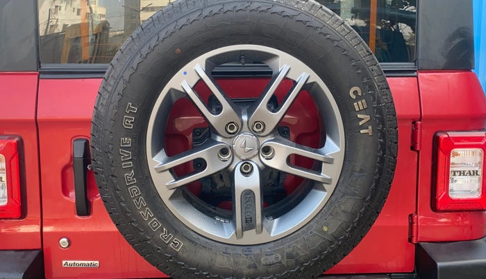 2023 Mahindra Thar LX P 2WD AT HT, Petrol, Automatic, 8,888 km, Spare Tyre