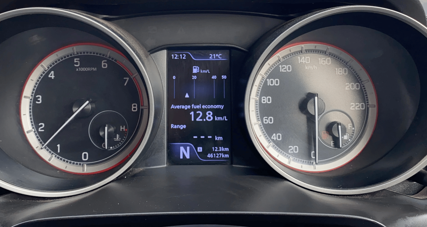 2023 Maruti Swift ZXI PLUS AMT, Petrol, Automatic, 46,327 km, Odometer Image