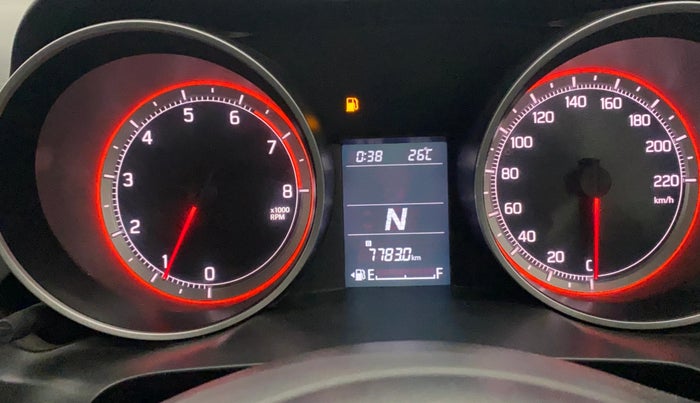 2019 Maruti Swift ZXI AMT, Petrol, Automatic, 69,708 km, Odometer Image