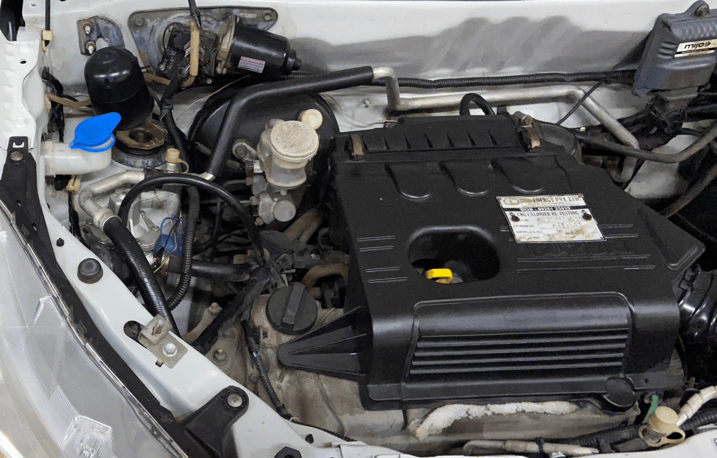 2017 Maruti Alto K10 LXI (O), CNG, Manual, 77,470 km, Engine View - Right