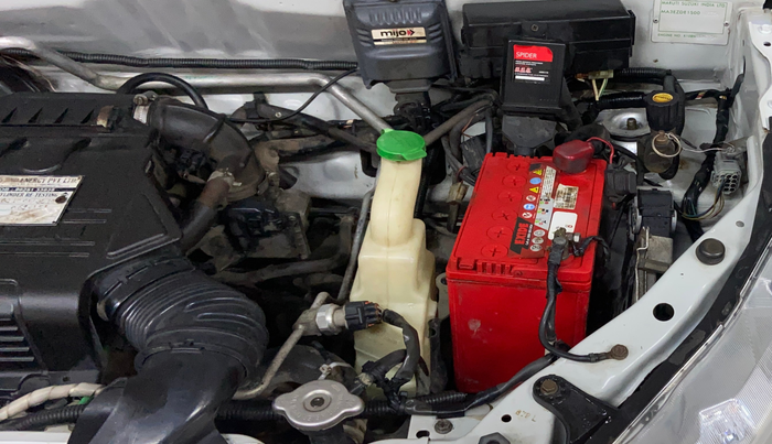 2017 Maruti Alto K10 LXI (O), CNG, Manual, 77,470 km, Engine View - Left