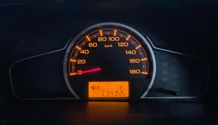 2017 Maruti Alto K10 LXI (O), CNG, Manual, 77,470 km, Odometer Image