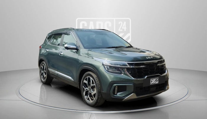 2023 KIA SELTOS GTX 1.5 Diesel AT, Diesel, Automatic, 24,154 km, Right Front Diagonal
