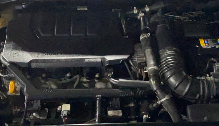 2023 KIA CARENS PRESTIGE PLUS 1.5 PETROL IMT 7 STR, Petrol, Manual, 5,561 km, Engine View