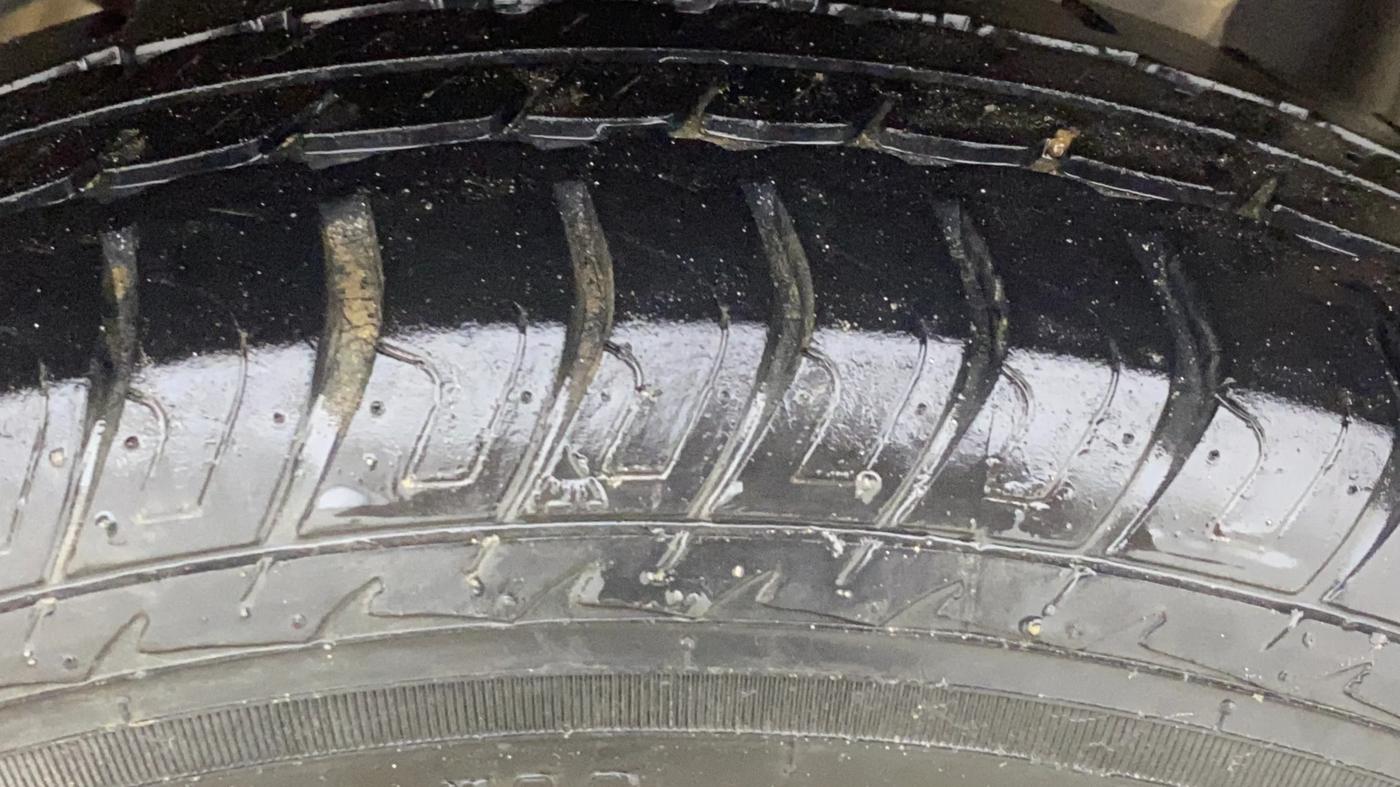 2018 Datsun Go T, Petrol, Manual, 22,014 km, Left Rear Tyre Tread