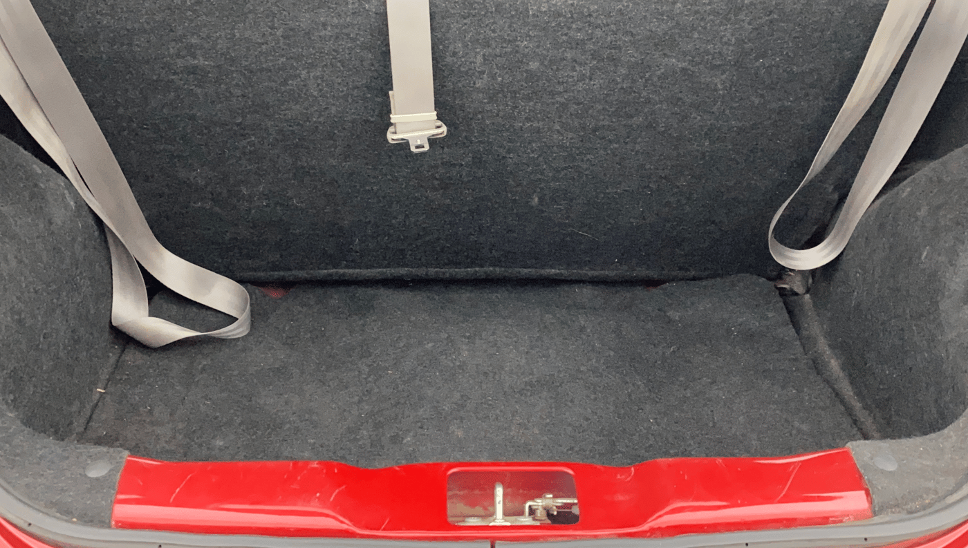 2018 Datsun Go T, Petrol, Manual, 22,014 km, Boot Inside