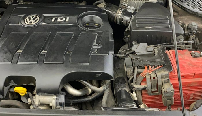 2016 Volkswagen Ameo HIGHLINE DSG 1.5 DIESEL , Diesel, Automatic, 1,06,980 km, Engine View - Left