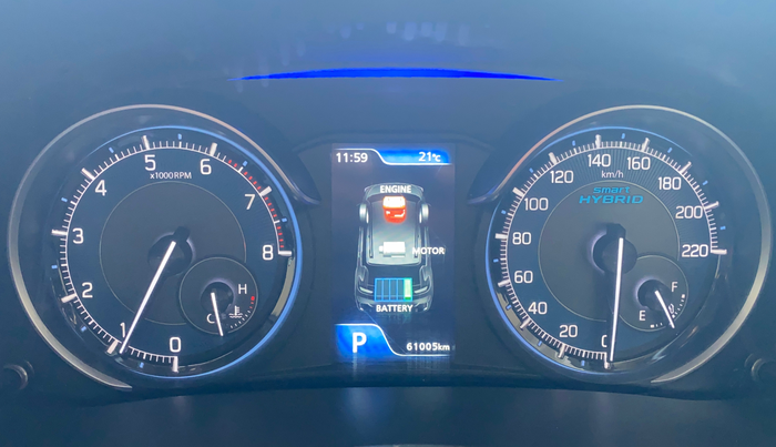2022 Maruti XL6 ALPHA PLUS AT, Petrol, Automatic, 60,966 km, Odometer Image