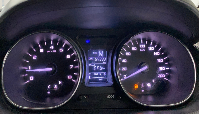 2018 Tata TIGOR XZA PETROL, Petrol, Automatic, 54,314 km, Odometer Image