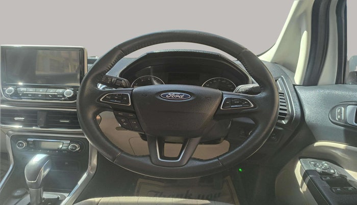 2021 Ford Ecosport TITANIUM + 1.5L PETROL AT, Petrol, Automatic, 34,162 km, Steering Wheel Close Up