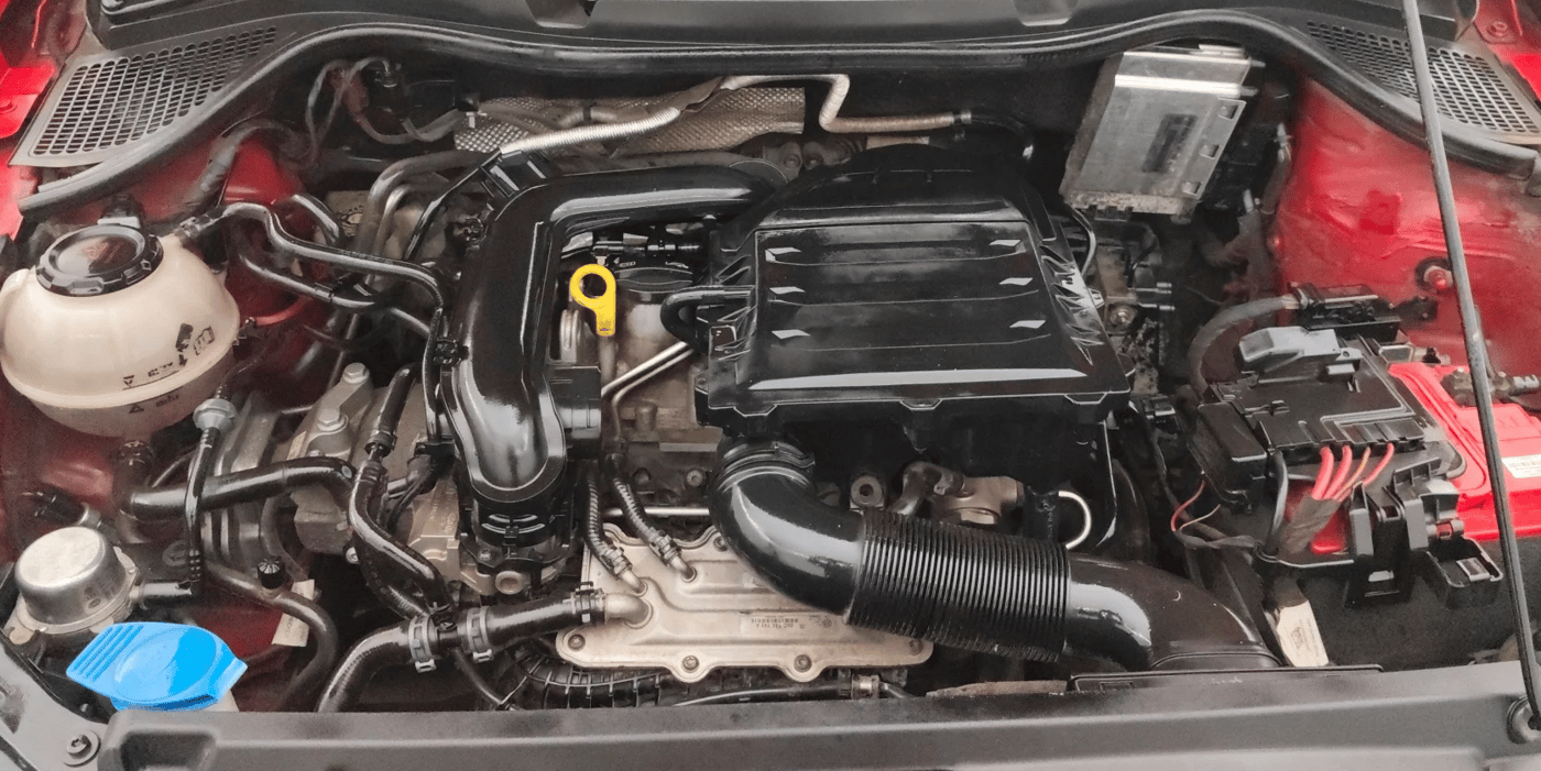 2021 Volkswagen Polo 1.0 GT TSI AT, Petrol, Automatic, 83,854 km, Engine View