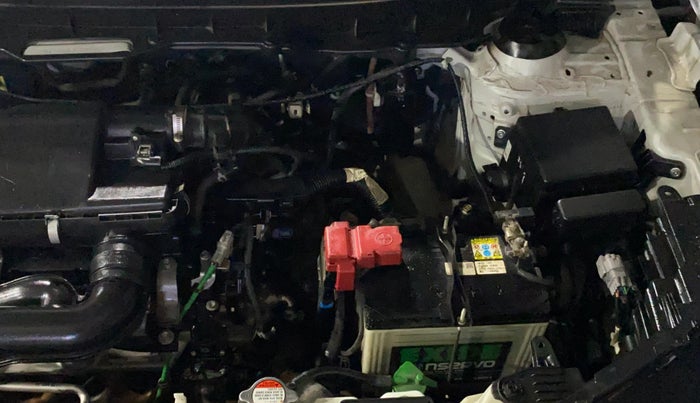 2024 Maruti BREZZA VXI AT SMART HYBRID, Petrol, Automatic, 5,003 km, Engine View - Left