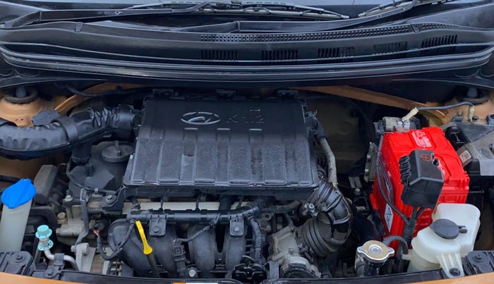 2017 Hyundai Grand i10 SPORTZ 1.2 KAPPA VTVT, Petrol, Manual, 35,519 km, Engine View