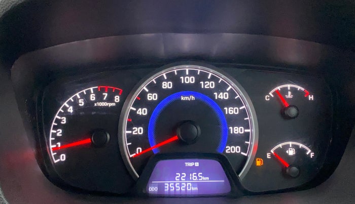 2017 Hyundai Grand i10 SPORTZ 1.2 KAPPA VTVT, Petrol, Manual, 35,519 km, Odometer Image