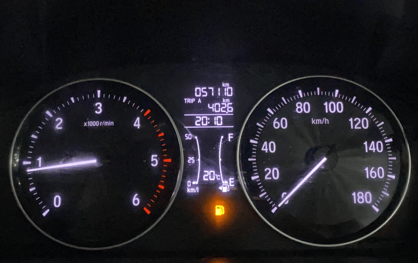 2021 Honda Amaze 1.5L I-DTEC VX, Diesel, Manual, 57,109 km, Odometer Image