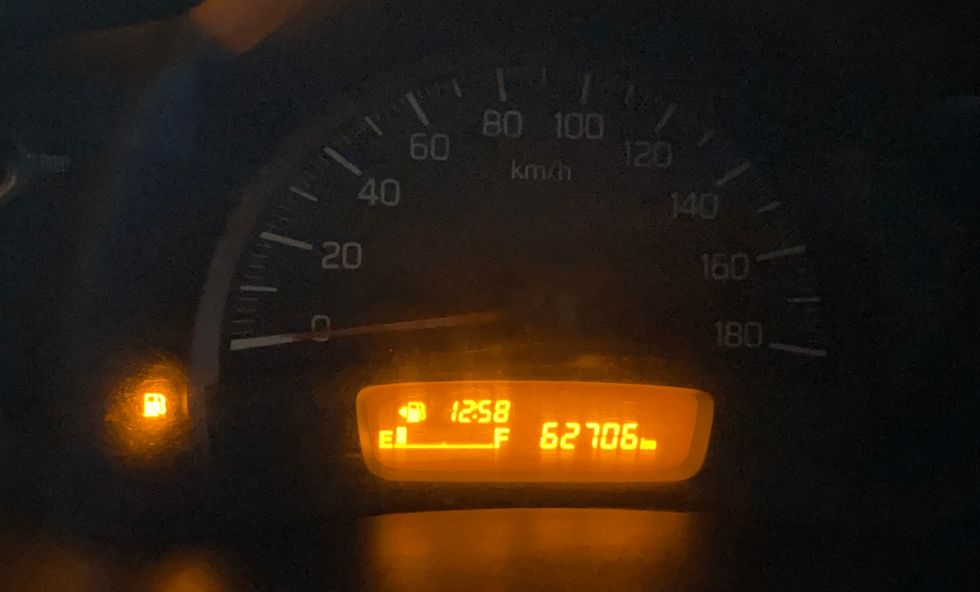 2015 Maruti Celerio VXI, Petrol, Manual, 62,696 km, Odometer Image