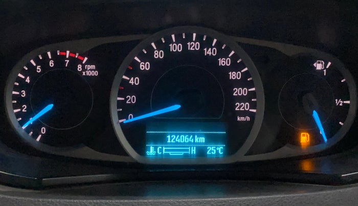 2019 Ford New Figo TITANIUM 1.2 PETROL MT, Petrol, Manual, 1,24,066 km, Odometer Image