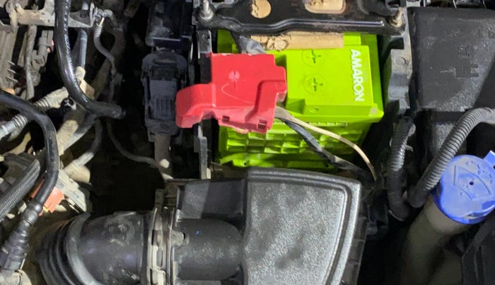 2019 Ford New Figo TITANIUM 1.2 PETROL MT, Petrol, Manual, 1,24,066 km, Engine View - Left