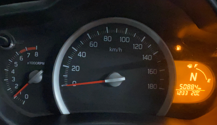 2020 Maruti Celerio ZXI AMT (O), Petrol, Automatic, 50,896 km, Odometer Image