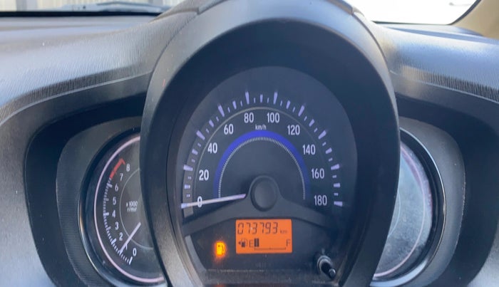 2015 Honda Brio VX MT, Petrol, Manual, 73,782 km, Odometer Image