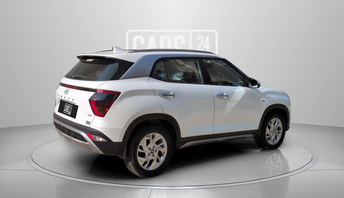 2022 Hyundai Creta SX IVT 1.5 PETROL, Petrol, Automatic, 34,413 km, Right Back Diagonal