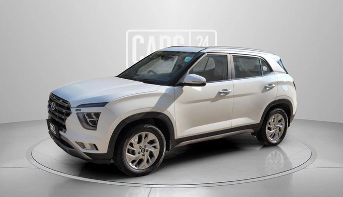 2022 Hyundai Creta SX IVT 1.5 PETROL, Petrol, Automatic, 34,413 km, Left Front Diagonal