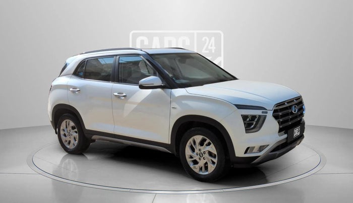 2022 Hyundai Creta SX IVT 1.5 PETROL, Petrol, Automatic, 34,413 km, Right Front Diagonal