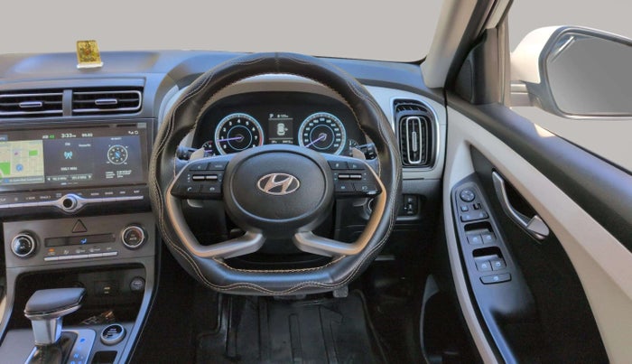 2022 Hyundai Creta SX IVT 1.5 PETROL, Petrol, Automatic, 34,413 km, Steering Wheel Close Up