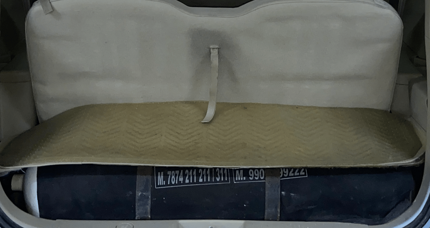 2012 Maruti Ertiga VXI, CNG, Manual, 1,21,839 km, Boot Inside