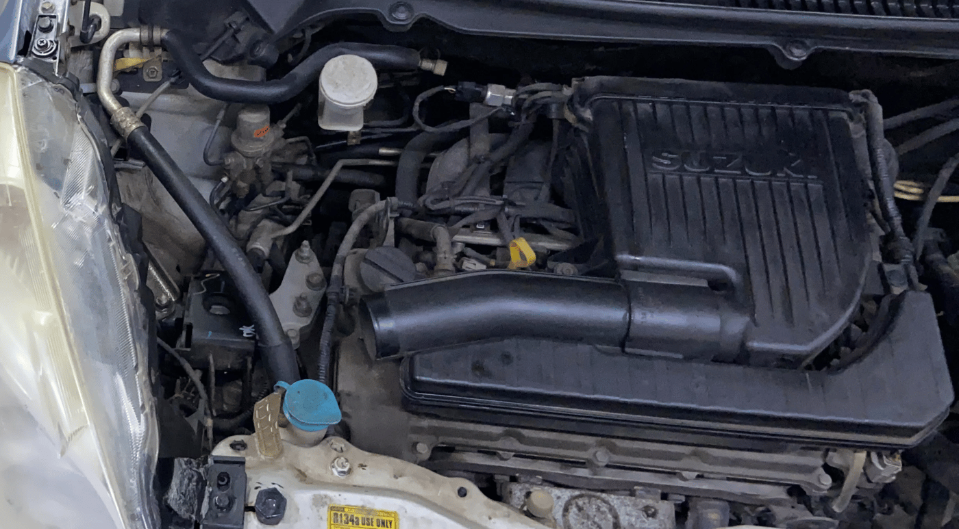 2012 Maruti Ertiga VXI, CNG, Manual, 1,21,839 km, Engine View - Right