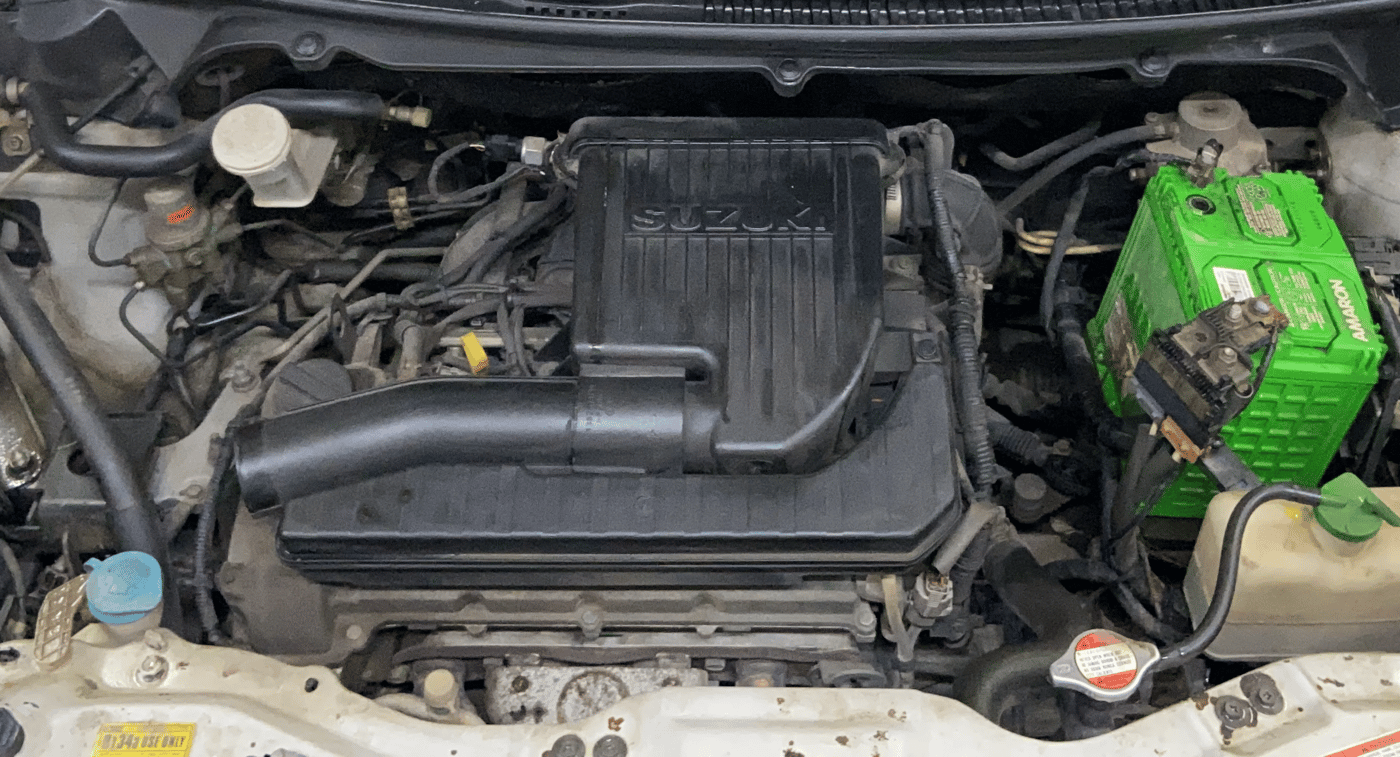 2012 Maruti Ertiga VXI, CNG, Manual, 1,21,839 km, Engine View