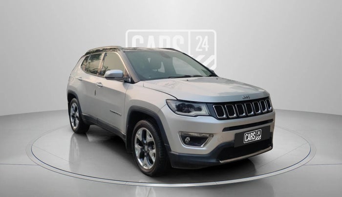 2019 Jeep Compass LIMITED PLUS PETROL AT, Petrol, Automatic, 43,779 km, Right Front Diagonal