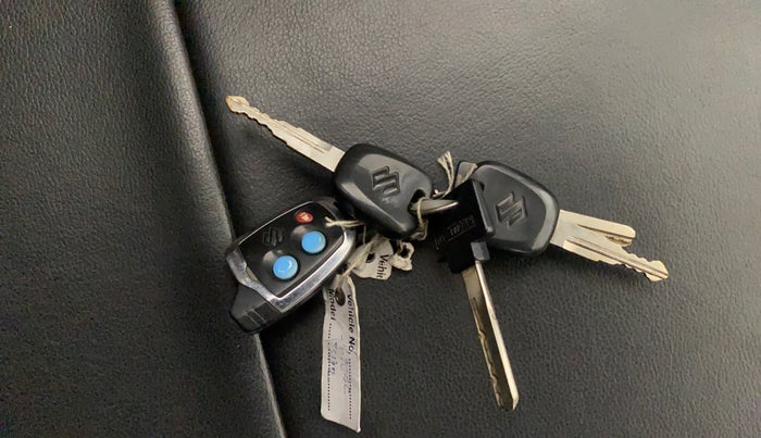 2012 Maruti Ritz VXI, Petrol, Manual, 56,899 km, Key Close Up