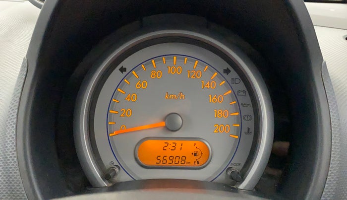 2012 Maruti Ritz VXI, Petrol, Manual, 56,899 km, Odometer Image