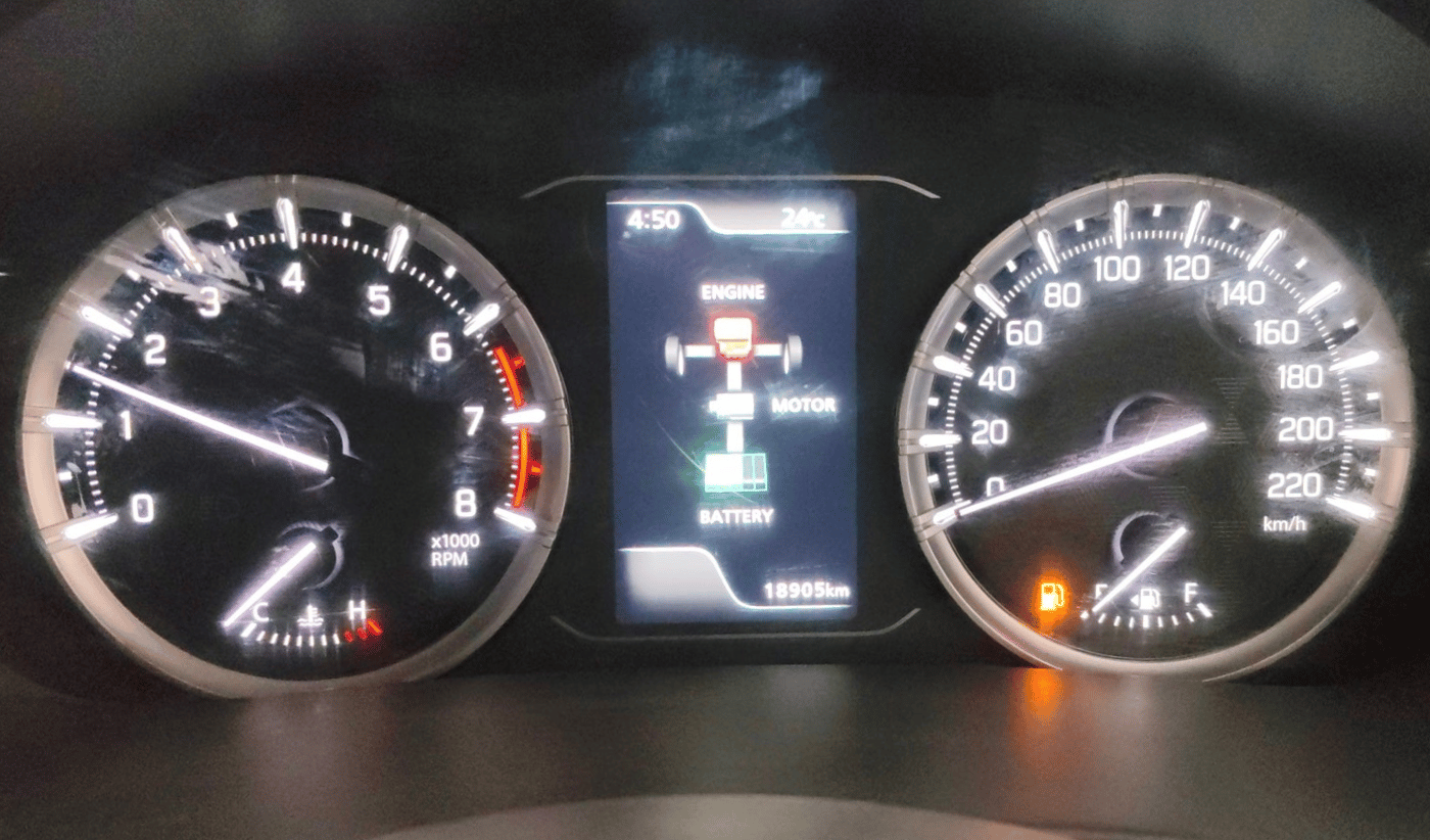 2024 Maruti Grand Vitara DELTA SMART HYBRID, Petrol, Manual, 18,879 km, Odometer Image