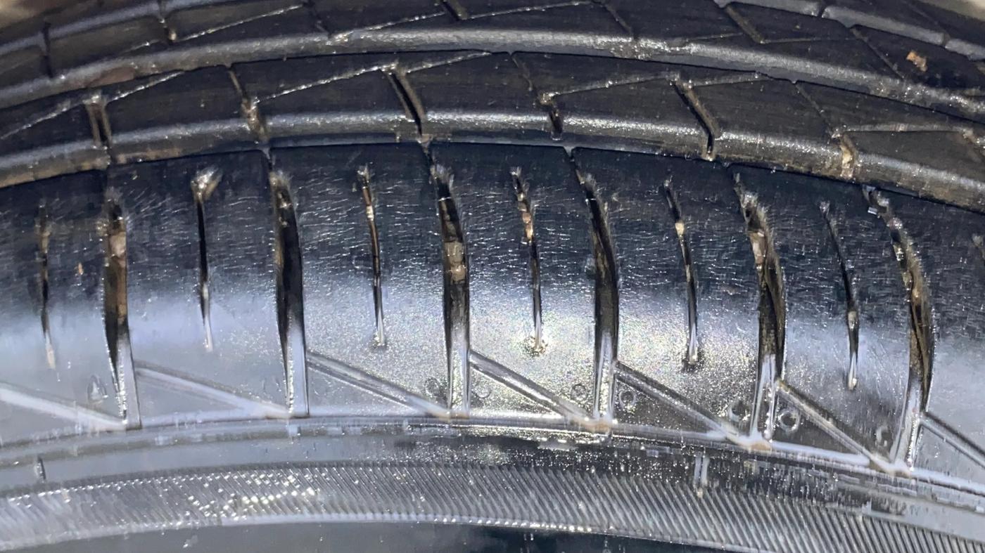 2024 Maruti S PRESSO VXI, Petrol, Manual, 7,054 km, Left Front Tyre Tread