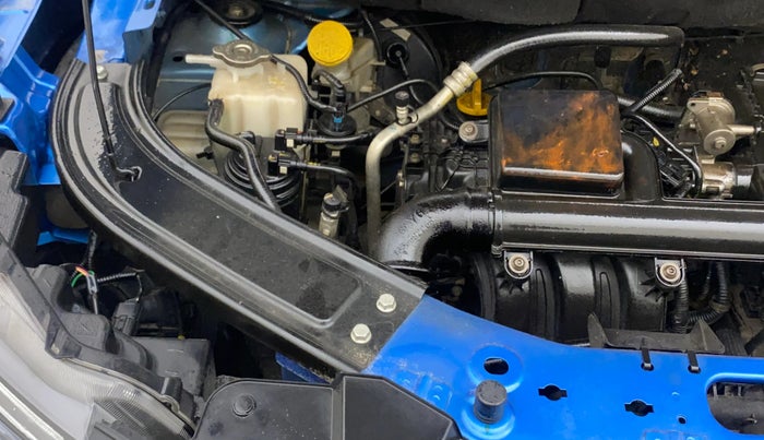 2021 Renault Kiger RXT AMT DUAL TONE, Petrol, Automatic, 38,623 km, Engine View - Right