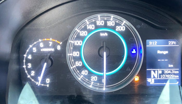 2017 Maruti IGNIS ZETA 1.2 AMT, Petrol, Automatic, 1,07,816 km, Odometer Image