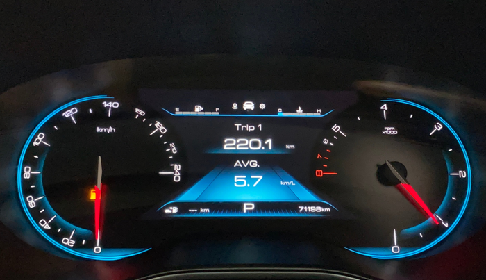 2019 MG HECTOR SHARP 1.5 DCT PETROL, Petrol, Automatic, 71,198 km, Odometer Image